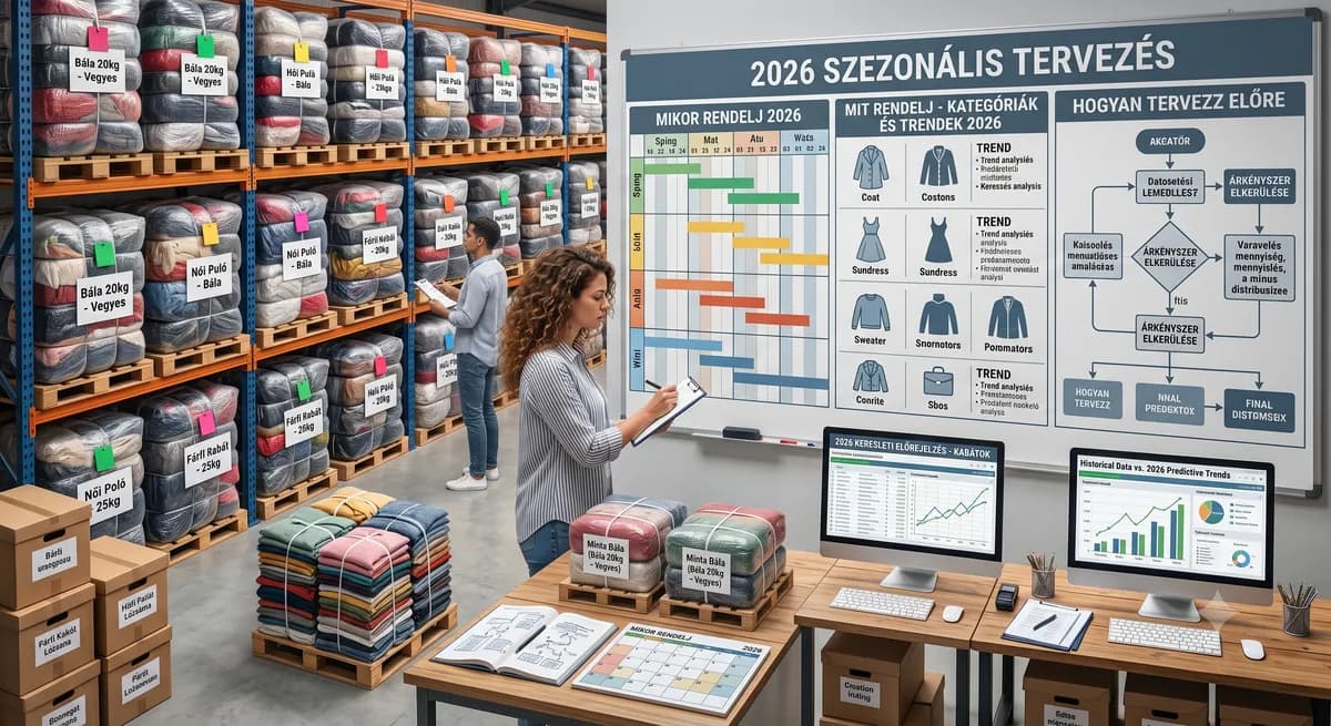 Seasonal Stock Planning for Secondhand Clothing 2026 – The 6-Week Rule