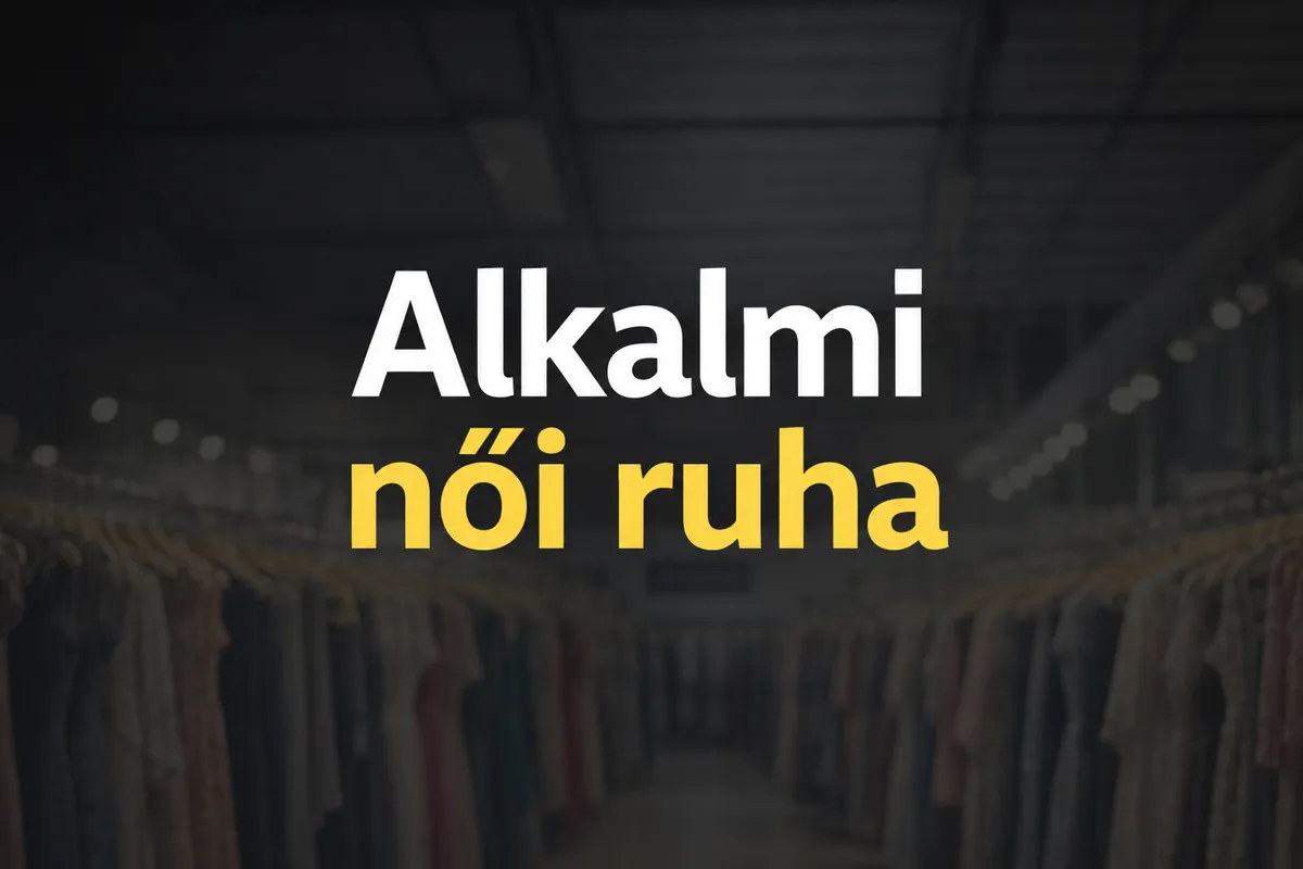 Alkalmi női ruha - Minőségi használtruha válogatás