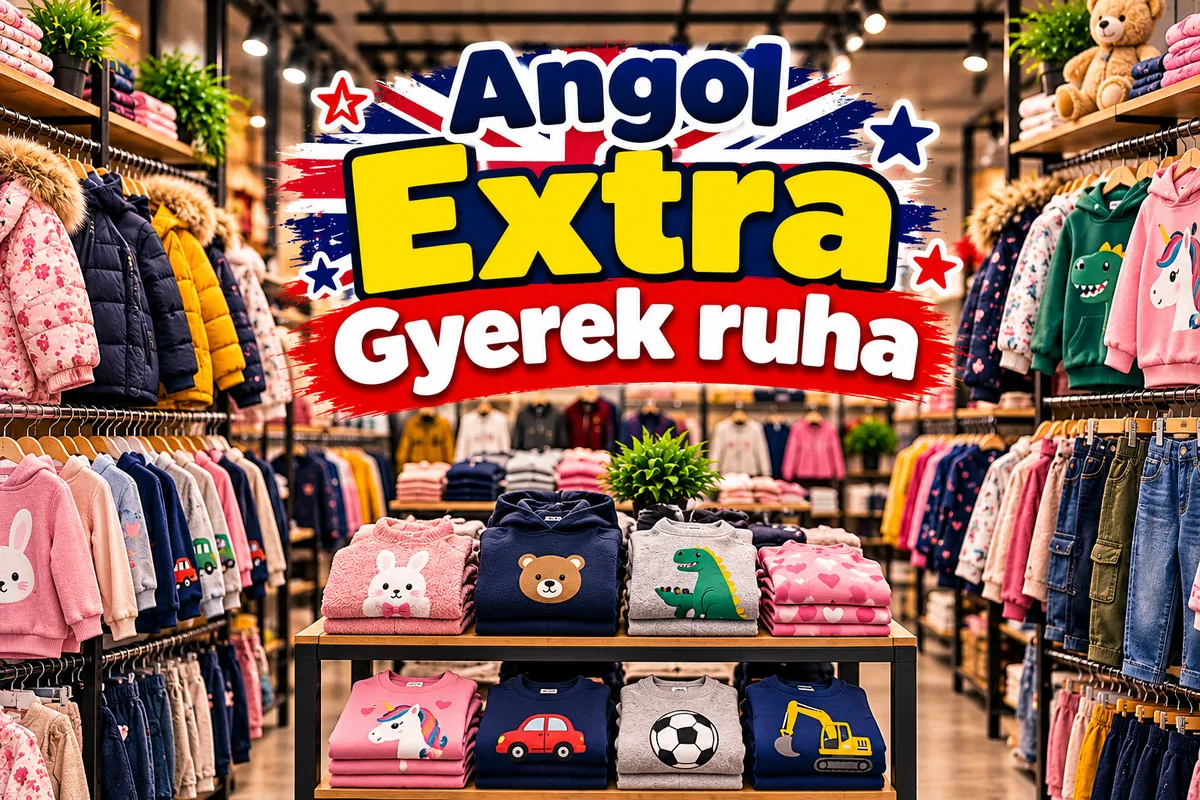 Angol extra gyerekruha - Minőségi használtruha válogatás