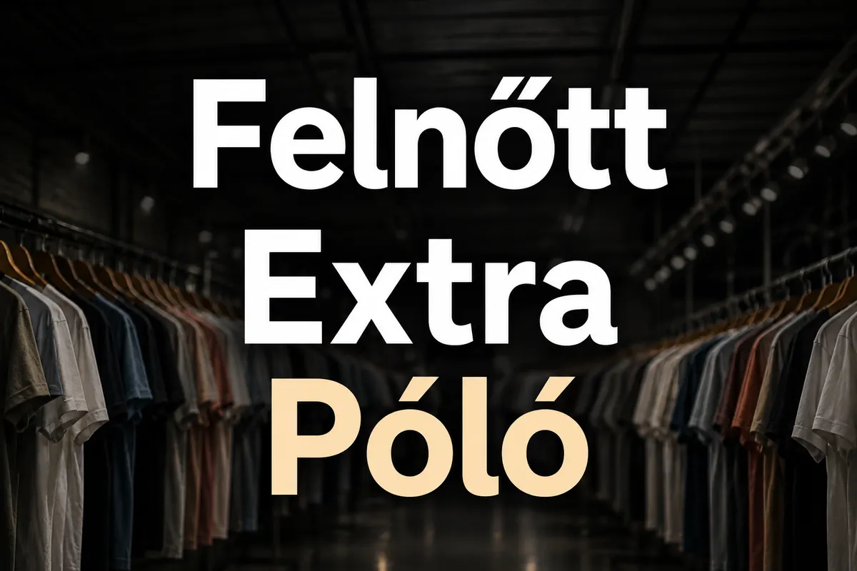 Felnőtt Extra Póló - Quality used clothing selection