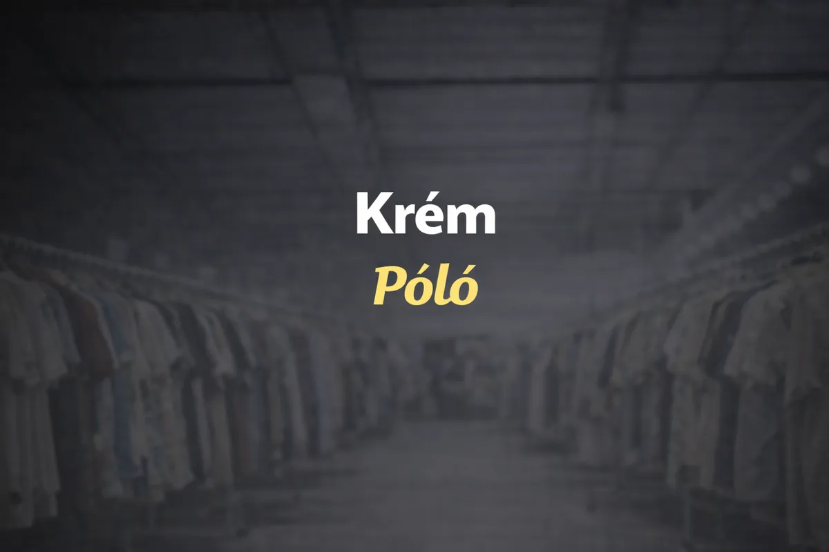 Krém Póló - Quality used clothing selection