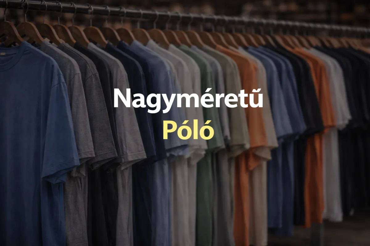 Nagyméretű póló - Quality used clothing selection
