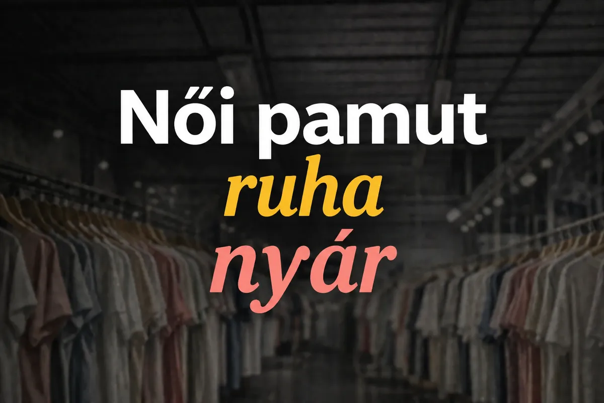 Női nyári pamut ruha - Quality used clothing selection
