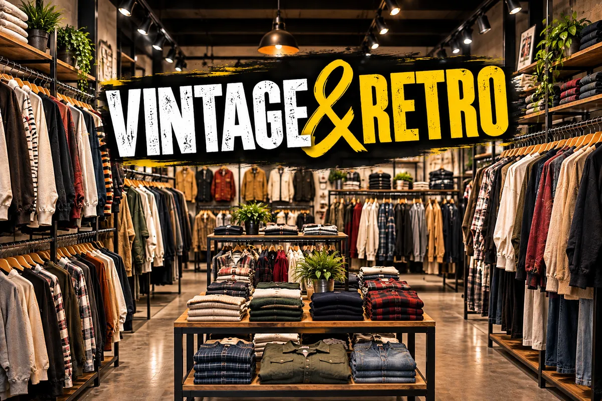 Vintage&Retro mix - Kvalitný výber použitého oblečenia